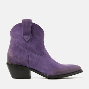 Gigi Damen Wildleder Stiefeletten Lavender