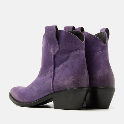 Gigi Damen Wildleder Stiefeletten Lavender