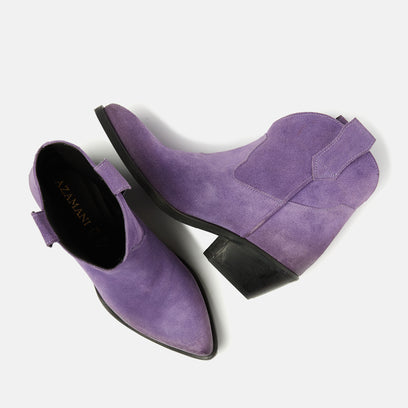 Gigi Damen Wildleder Stiefeletten Lavender