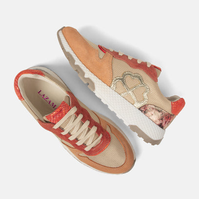 Oslo Damen Sneaker Apricot