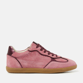 San Sebastian Wildleder Damen Sneaker Pink