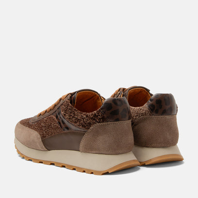Novi Damen Sneaker Brown