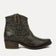 Nila Damen Leder-Stiefeletten Green