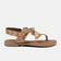 Noa Damen Raffia-Sandalen Brown