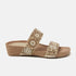 Mary Damen-Pantoletten Beige