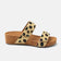 Ellie Damen Leder-Pantoletten Beige