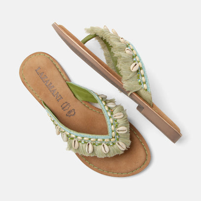 Annika Damen Zehentrenner Mint