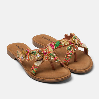 Pena Damen Zehentrenner Pink