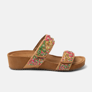 Bo Damen Pantoletten Pink