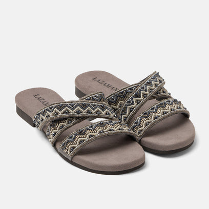Aaf Damen-Pantoletten Grey