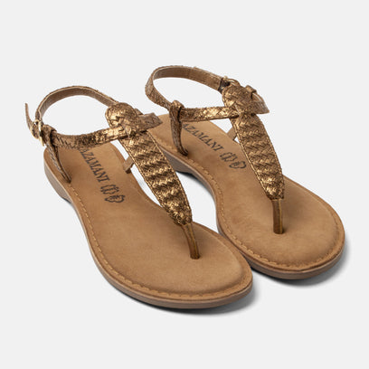 Ira Damen Sandalen Copper