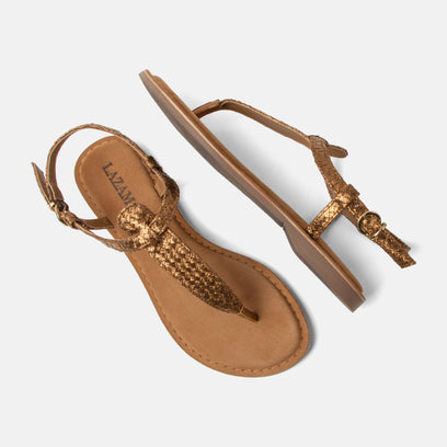 Ira Damen Sandalen Copper