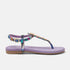 Lynn Damen Leder-Sandalen Lilac