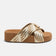 Lizzy Damen Leder-Pantoletten Beige