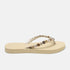 Mallorca Beach Damen Flip Flops Offwhite