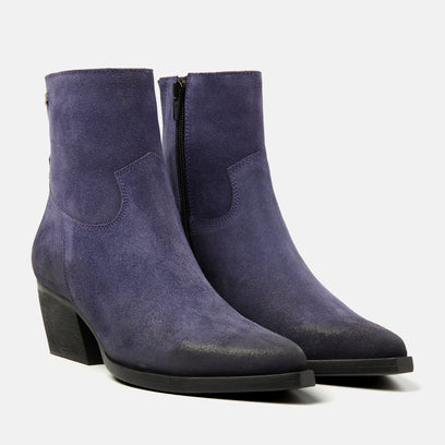 Alix Damen Wildleder-Stiefeletten Purple