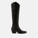 Allison Damen Hohe Leder-Stiefel Black