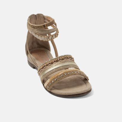 Jovena Damen Sandalen Biscuit