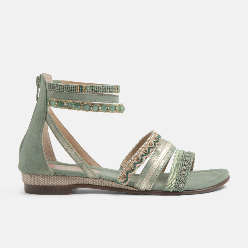 Jovena Damen Sandalen Sage