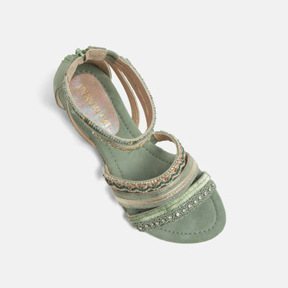 Jovena Damen Sandalen Sage