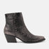 Phoebe Damen Leder-Stiefeletten Silver/Black