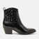 Myla Damen Leder-Stiefeletten Black