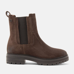 Nola Damen Wildleder-Boots Brown