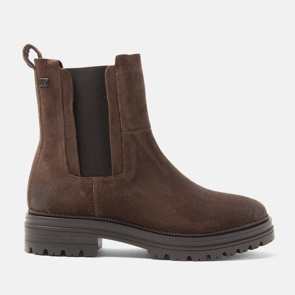 Nola Damen Wildleder-Boots Brown