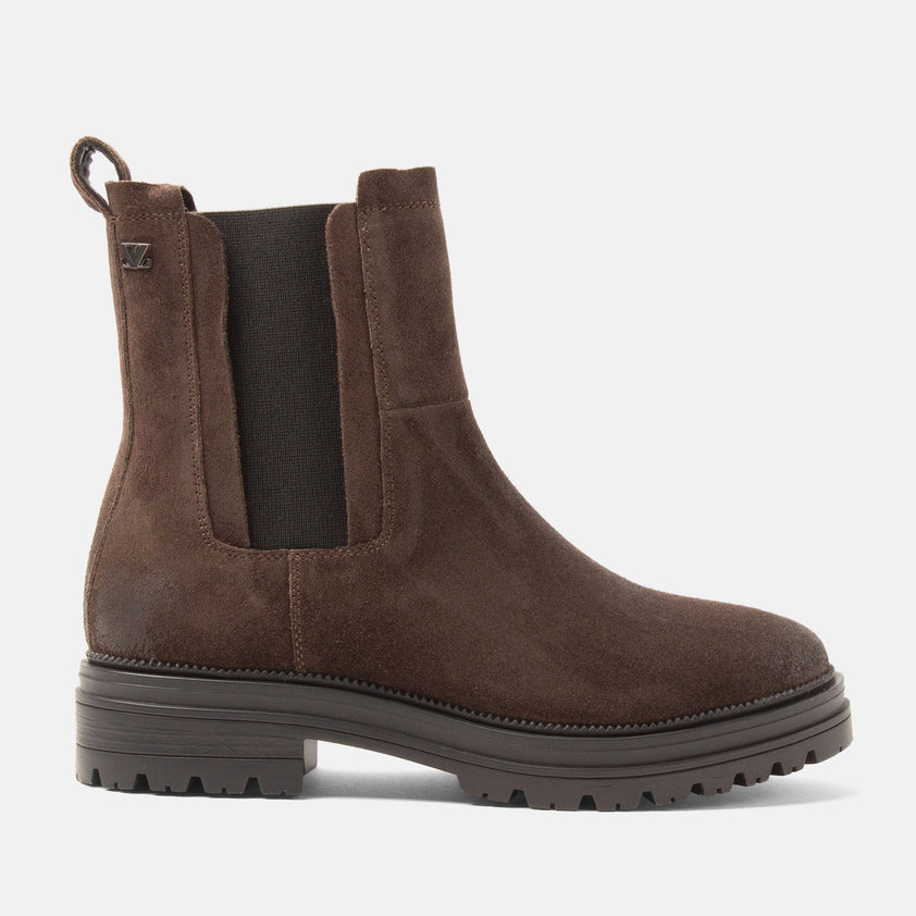 Nola Damen Wildleder-Boots Brown
