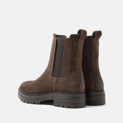 Nola Damen Wildleder-Boots Brown
