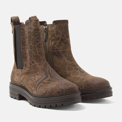 Nola Damen Wildleder-Boots Fango