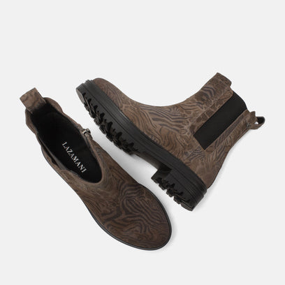 Nola Damen Wildleder-Boots Fango