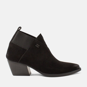 Britt Damen Wildleder-Stiefeletten Black