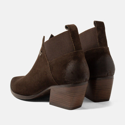 Britt Damen Wildleder-Stiefeletten Brown