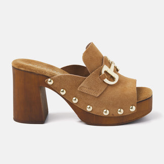 Damen Clogs 31.230 Cuoio