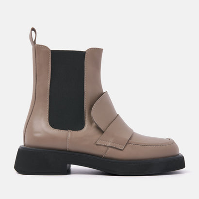 Damen Chelsea Boots 68.048 Taupe