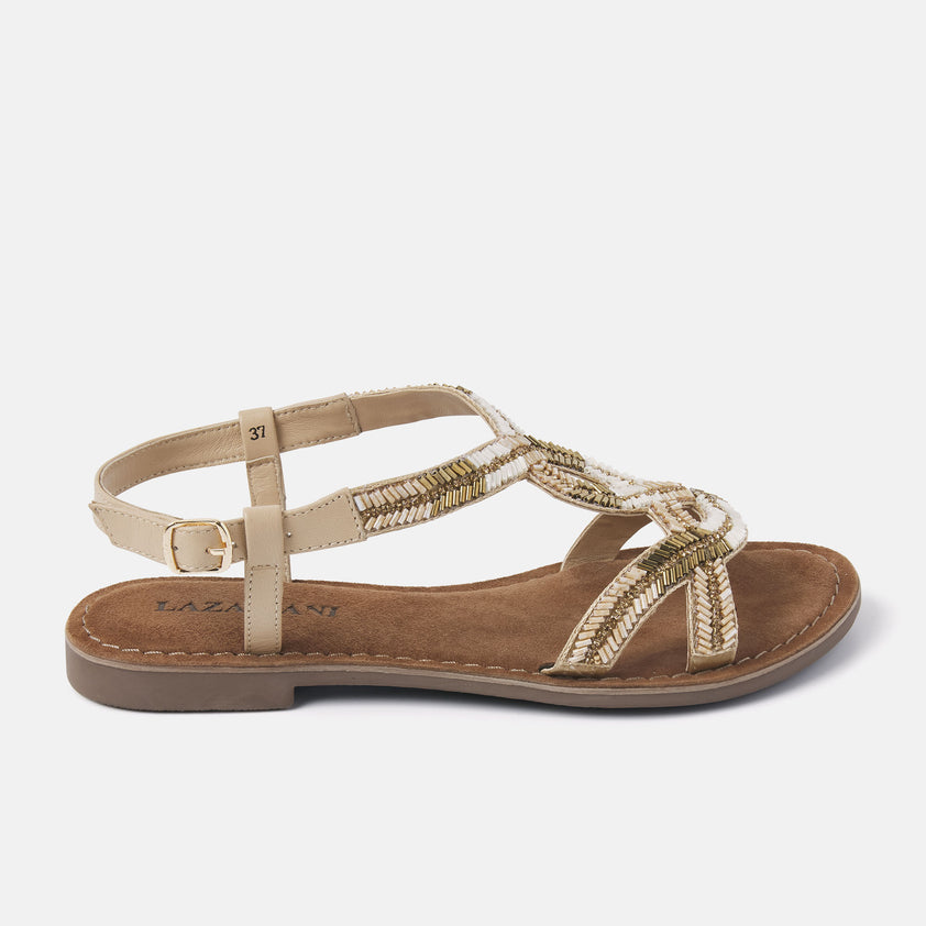 Damen Sandalen 75.290 Beige