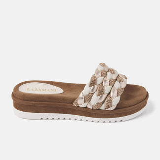 Damen Pantoletten 75.302 Off White