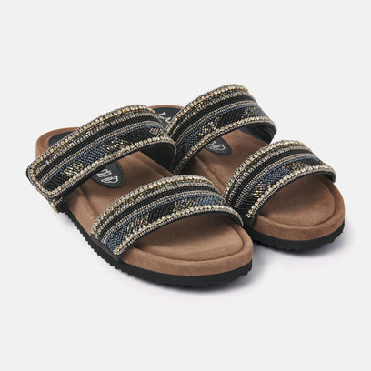 Damen Pantoletten 75.386 Black