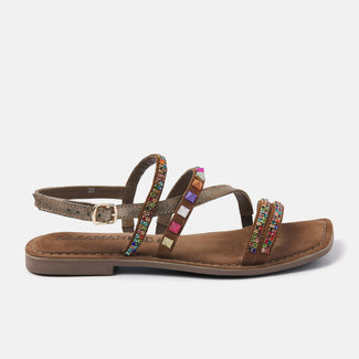 Damen Sandalen 75.405 Copper