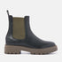 Damen Chelsea Boots 85.417 Khaki-Black